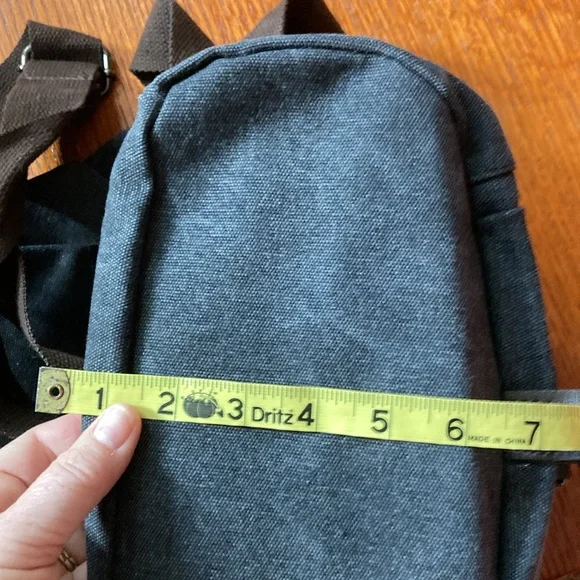 JOSEKO CANVAS BACKPACK , RUCKSACK SCHOOLBAG Anti-theft - Picture 13 of 16